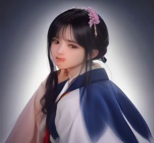 女优网用户评价与数据统计展示界面，宝石蓝紫渐变配色专业感强